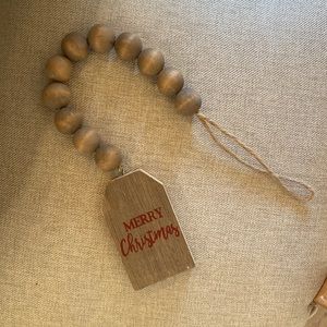 Christmas bead strand